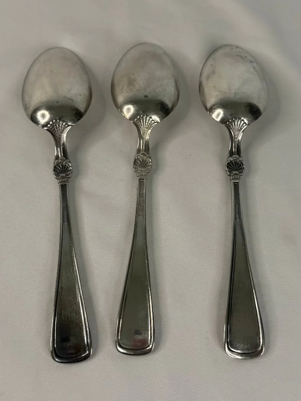 6 Antique Gorham Princess Louise Tablespoons Serving Spoons 8.25